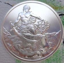 1 oz. DAVID AND GOLIATH rounds BU .999 fine silver