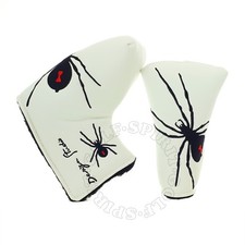 Spider Head Cover for Scotty Cameron Newport Select California GoLo Putter White