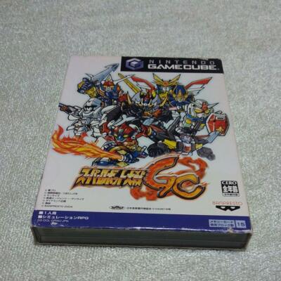 Banpresto 2004 Super Robot Taisen GC Nintendo GameCube Used