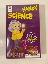 Handy Science Light Experiment Kit NIB (6 experiments with instant results)