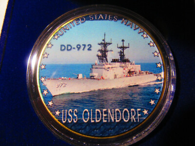 チャレンジメダル⑲ USS LASSEN US NAVY - USS LASSEN (DDG-82) Challenge Coin | eBay