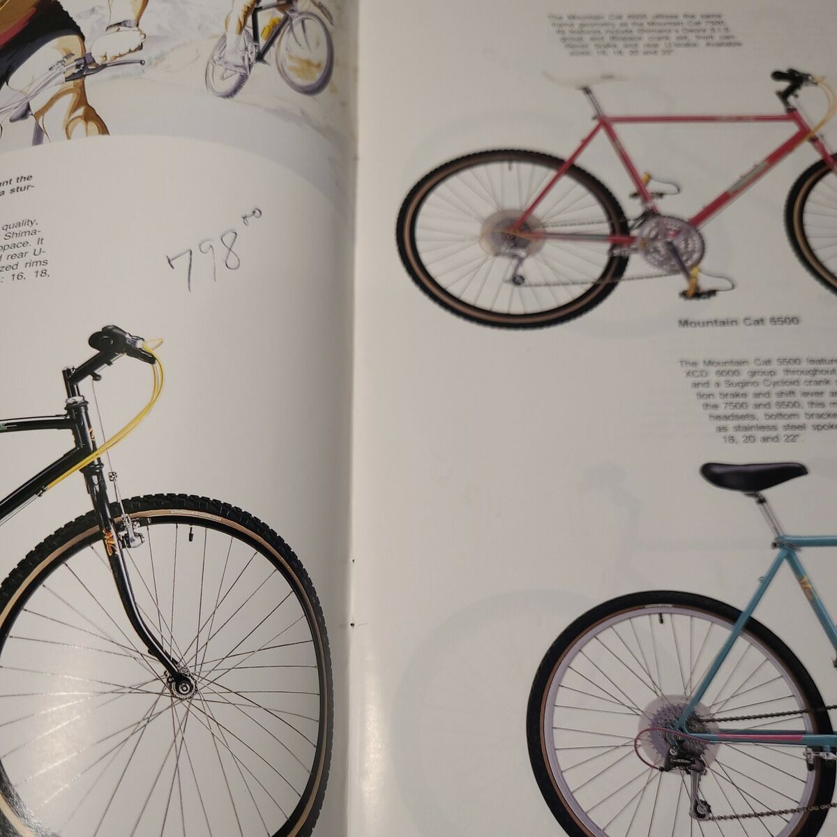 Panasonic Bicycles Catalog Mountain Cat Team America Time Panasonic Bicycles Catalog Mountain Cat Team America Time