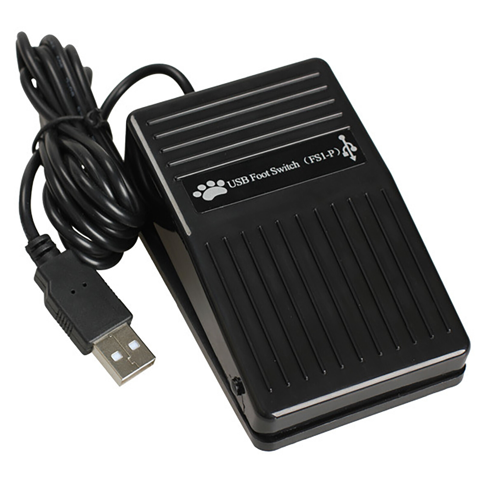 USB Foot Pedal Switch for Keyboard, Mouse, and PC Gaming Control
