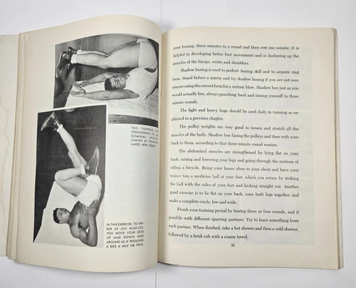 1948 Joe Louis How to Box Book David McKay Company IBHOF The Brown Bomber Boxing - 画像10/21