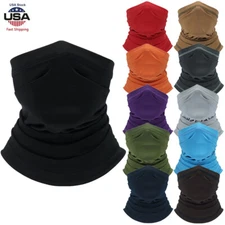 Thin Face Mask Neck Gaiter Sun UV Shield Breathable Cooling Bandana Balaclava US
