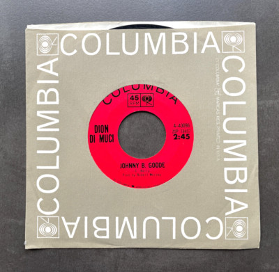 7'' Dion - Johnny B. Goode / Chicago Blues - US Columbia