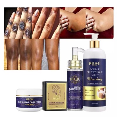 ebay glutathione serum Ailke Skin Whitening Hydrating Collagen Lotion and SET Don't sleep on the anti wrinkle sunscreen DHC Collagen Gummy:Collagen Gummy