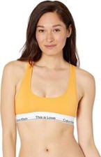 NWT Calvin Klein Women's This is Love Unlined Sports Bralette NEW