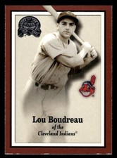2000 Fleer Greats of the Game #92 Lou Boudreau Card Cleveland Indians