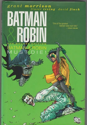 BATMAN AND ROBIN MUST DIE DELUXE EDITION H/C DC COMICS 2011 - Photo 1/3