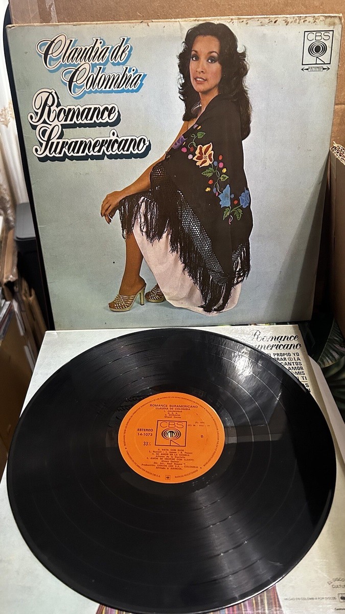 昭和 LPレコード CLAUDIA DE COLOMBIA Romance Suramericano ORIGINAL 1977 LP with