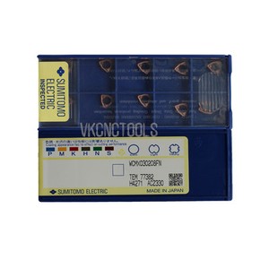 10Pcs WCMX040208FN ACZ330 Carbide Inserts for Rapid Drills U-Drills