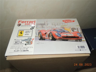KYOSHO 1/10 R/C Nostalgic Car Series 330P4 GTO kit W/Nitro OS-MAX 