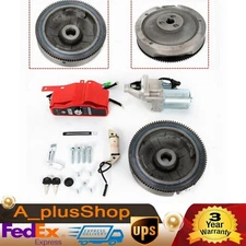 Electric Start Kit Engine Starter FlyWheel Motor For Honda GX390 13HP 11HP USA