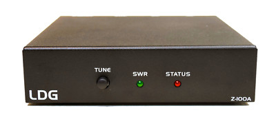 LDG Z-100A Automatic Antenna Tuner, 1.8 to 54.0 MHz, 0.1 to 125 Watt SSB/CW