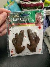 Clip On Reindeer Antlers New