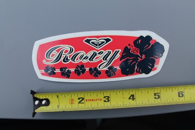 ROXY Red Flowers Girls Aloha Hawaii OG Surfboards RX1 Vintage