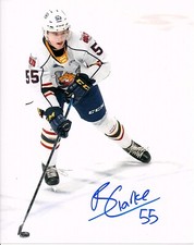 BRANDT CLARKE LA KINGS BARRIE COLTS AUTOGRAPHED SIGNED 8X10 PHOTO WITH COA