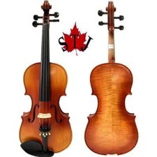 Hand made, SONG Master Viola 15 1/2", Good sound .Flames maple wood 15334