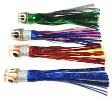 Set of Four Trolling Mylar Lures