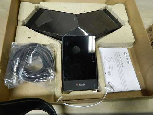 Polycom 2200-66700-025 Real Presence TRIO 8500 Conference VoIP Phone NEW - Afbeelding 4 van 5
