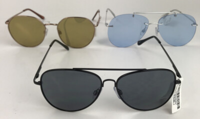 Lot Of 3 Charming Charlie Sunglasses Different Colors Women s NWT