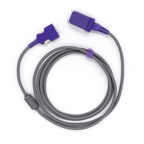 2Pcs Compatible SpO2 Cable P0319C Covidien DOC-10 Spo2 Adapter Cable - Free Ship - Picture 2 of 16