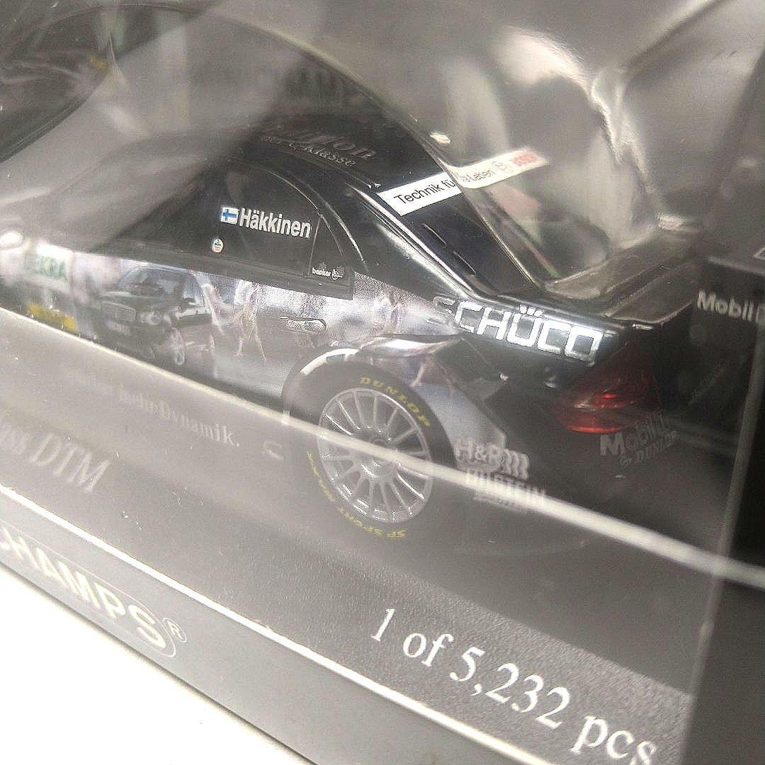 【ミニチャンプス】メルセデスベンツC-Class DTM M.Hakkinen 1/43 Mercedes-benz C Class DTM 2005 8 Mika Hakkinen for sale