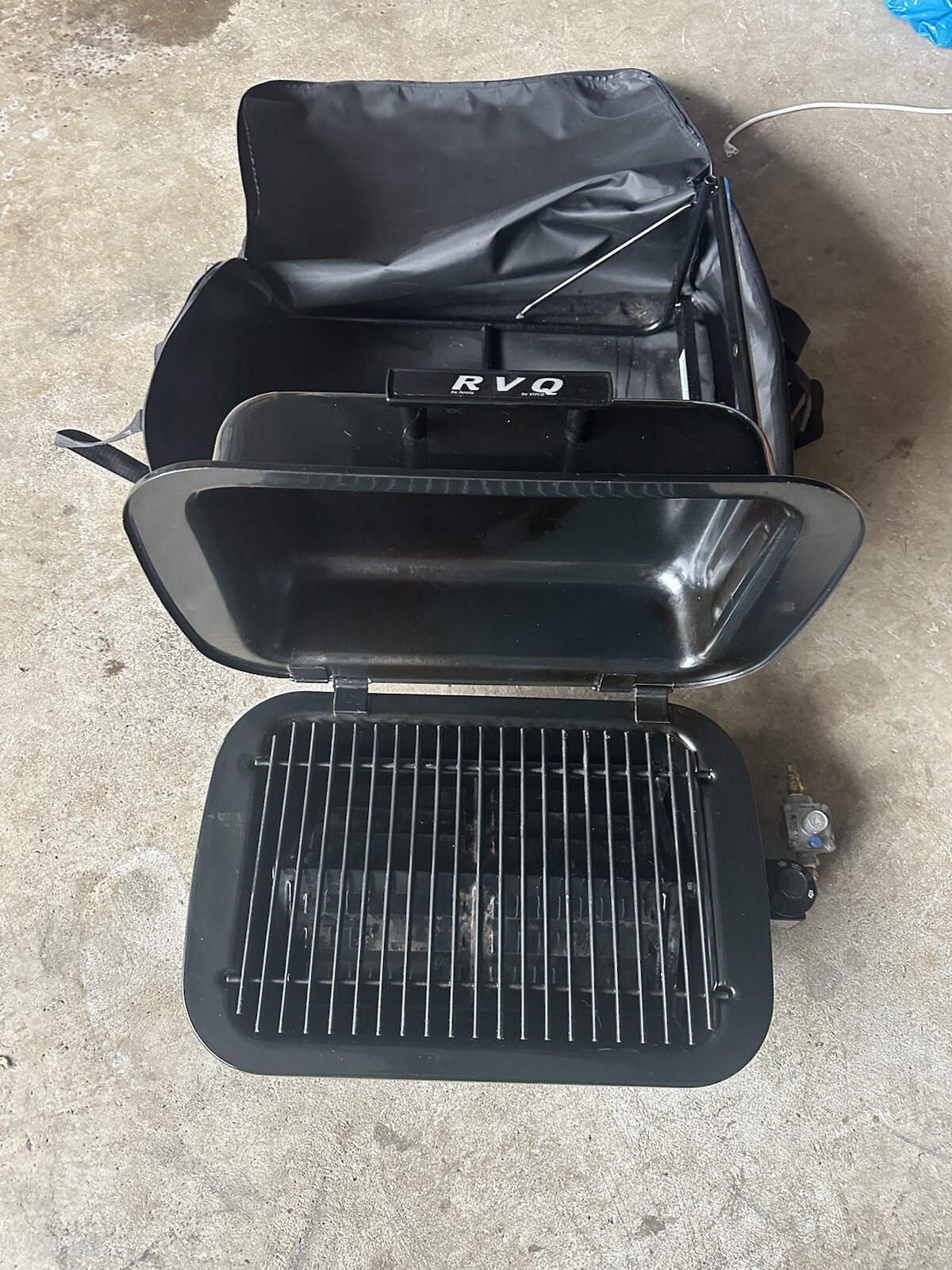 Portable Tabletop Gas Grill RVQ BBQ Outdoor Camping Tailgating eBay