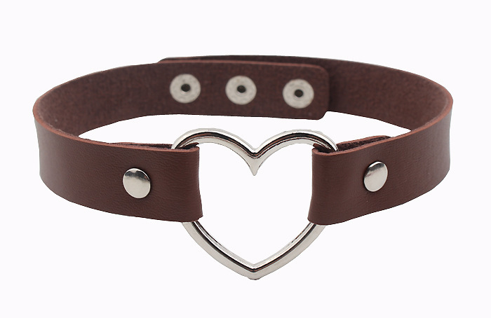 ★LOVE ME MONSTER★LMM Classic Heart Leather Choker 51hpfkg3qJL._SY300_QL30_.jpg