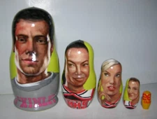 Glee nesting doll handmade