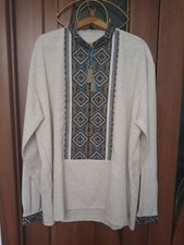 Ukrainian national clothing handmade embroidered shirt