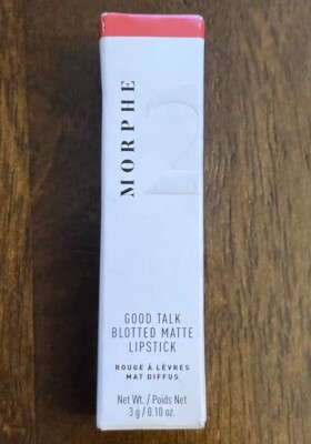 MORPHE 2- Good Talk Blotted Matte Lipstick Pink Pocket Full Size New In Box