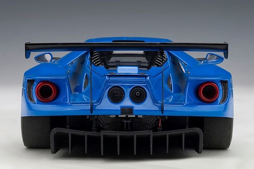 81812 AUTOart 1/18 FORD USA GT LE MANS PLAIN BODY VERSION 2019 BLUE - Foto 7 di 9