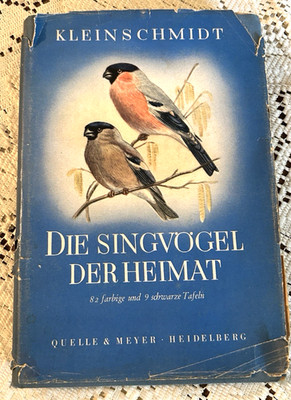 Die Singvogel Der Heimat Kleinschmidt Songbirds of Homeland German