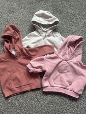 Baby Girl Hoodies Bundle 0-3 Months