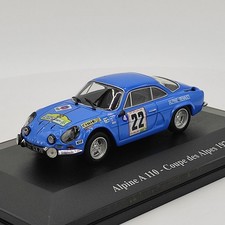 Diecast Eligor 1/43 Scale Renault Alipine A110 1971 Alpine Cup Alloy Car Model