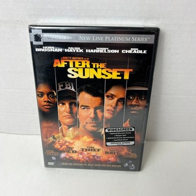 After the Sunset DVD 2004 New Line Platinum Pierce Brosnan Salma Hayek Harrelson