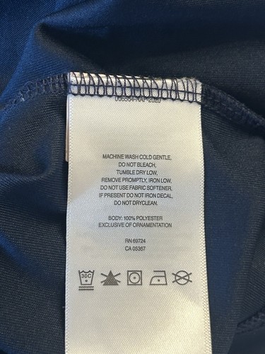 Columbia Sportswear PFG Terminal Tackle 1/4 Zip Long Sleeve Shirt Blue Size XL - 第 7/7 張圖片