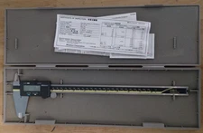 Mitutoyo 500-193 Digital Caliper CD-12” CP W/Case .0005"  0-12"