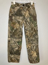 Magellan Outdoors Youth Size Small Real Tree Edge Camo Pocket Hunting Pants
