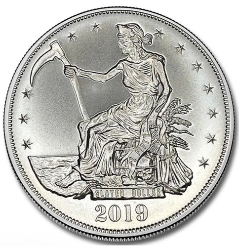 2019 Zombucks Slayed Dollar - 1 oz .999 Silver Round Zombie Apocalypse Currency