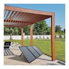 Panneau solaire mobile pliable