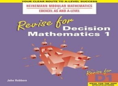Revise for Decision  Mathematics 1 by John Hebborn 043551119X FREE Shipping