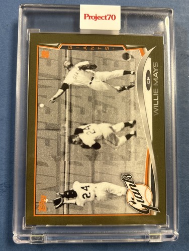 2021 Topps Project70 Card 30 Willie Mays New York Giants by UNDEFEATED