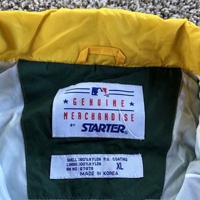 Vintage Starter Oakland Athletics A's Windbreaker Jacket Mens XL