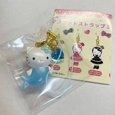 Hello Kitty Mermaid Blue Trading Mascot Strap 3