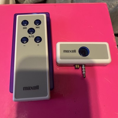 MAXELL WIRELESS REMOTE CONTROL FOR IPODS 3G and 4G Mini 