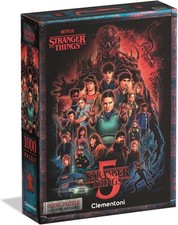 Clementoni – Stranger Things Puzzle 1000 Pezzi Stagione 5, Battaglia Finale