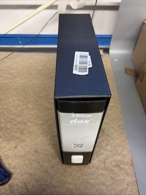 Esselte Dox 1 Class Box Lever Arch File, A4 schwarz
